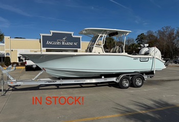 2025 Key West 263 FS Ice Blue Boat